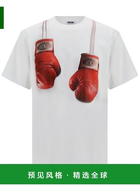 1h可退 香港直邮MOSCHINO 男士T恤 261ZZA072302411001 SS2026 红