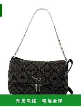 香港直邮ZADIG & VOLTAIRE 女士单肩包 LWBA04065 AW2025 灰色