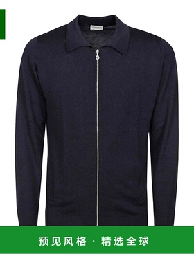 香港直邮JOHN SMEDLEY 男士夹克 ALSTONMIDNIGHT AW2025 蓝色