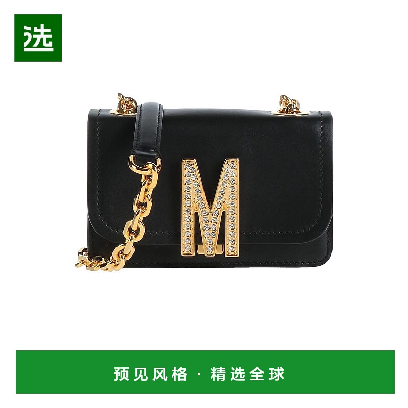 1h可退 香港直邮Moschino 莫斯奇诺 女士 Bags 斜挎包 black黑色