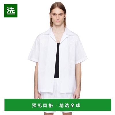 1h可退 香港直邮Lacoste 法国鳄鱼 男士 白色 Runway Relaxed Fit