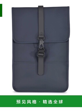 香港直邮RAINS 户外背包 13020NAV AW2025 蓝色 Polyester Backpa
