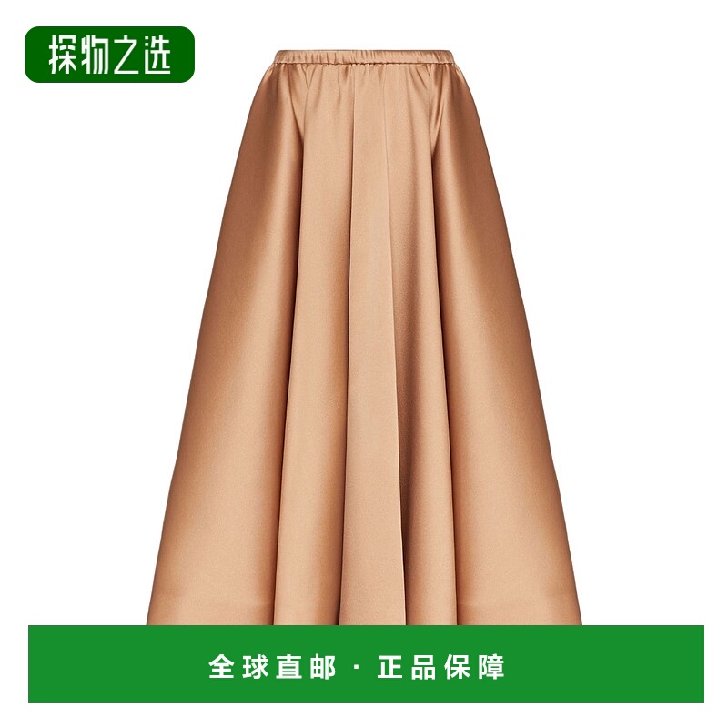 【99新未使用】香港直邮Valentino 褶皱半身裙 BRA9V56D1