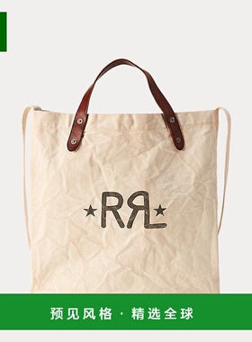 欧洲直邮RALPH LAUREN拉夫劳伦RRL双徽标RLRanch手提包单肩包