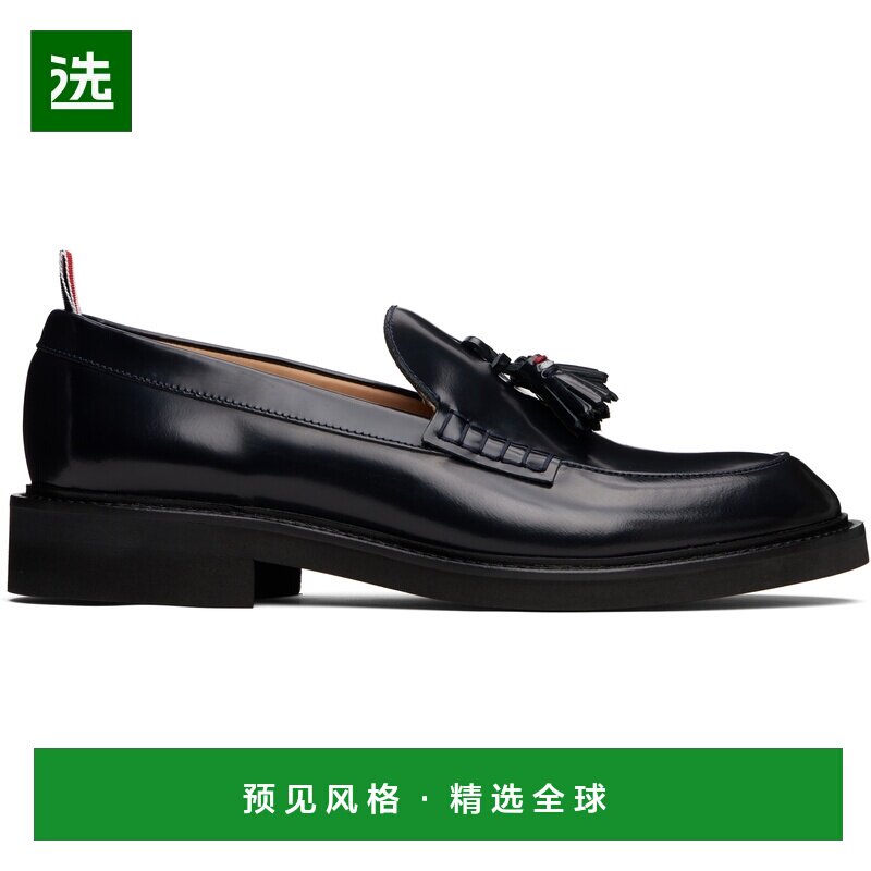 香港直邮Thom Browne 流苏乐福鞋 MFL069CL0043一脚蹬