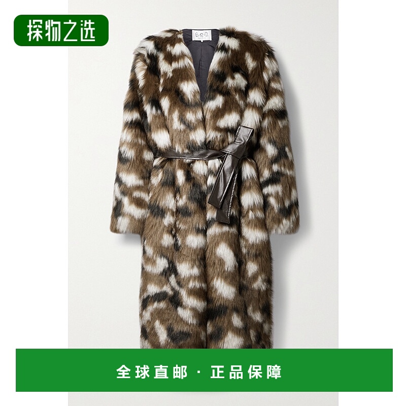 1h可退 香港直邮SEA 海洋 女士 大衣 RS24054 brown棕色 舒适时尚