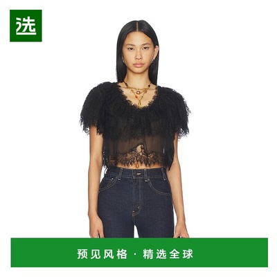 1h可退 香港直邮LOVESHACKFANCY 女士 Vienne 上衣 T13273083