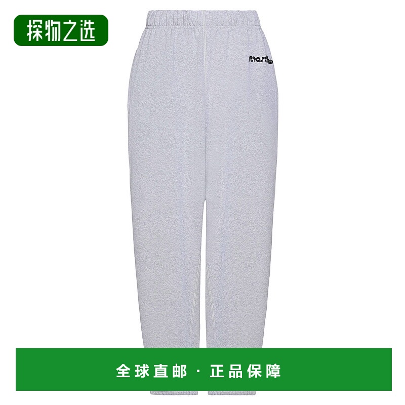 香港直邮Moschino 莫斯奇诺 女士 休闲长裤 grey灰色 舒适时尚