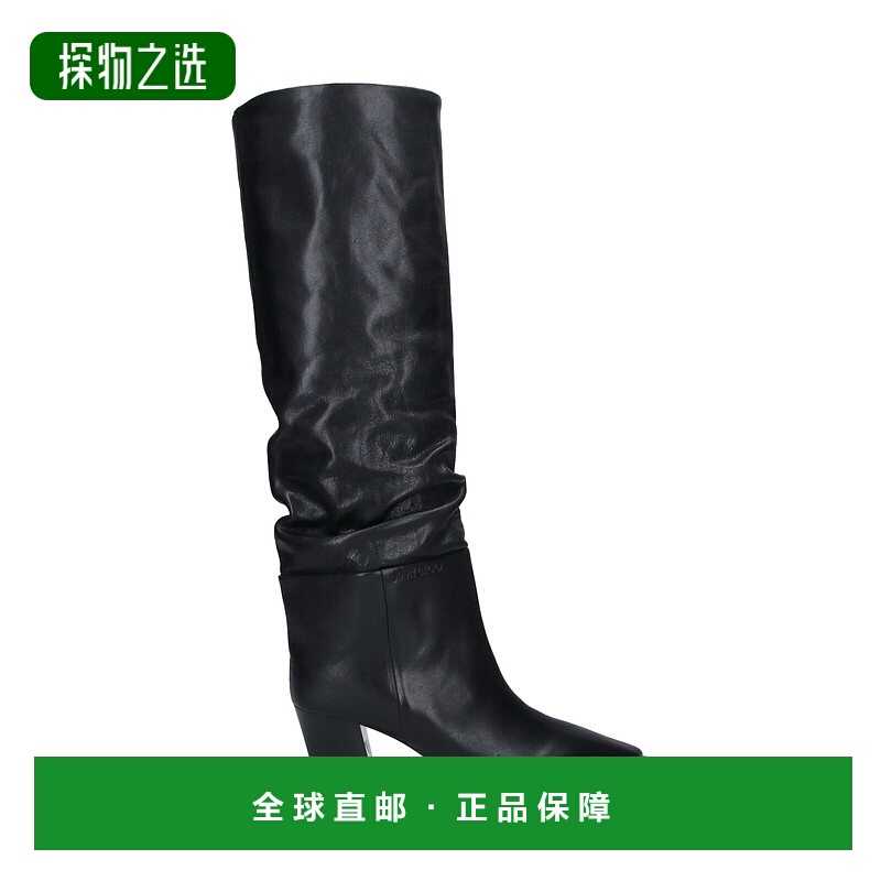 香港直邮Jimmy Choo 周仰杰 女士 黑色靴子 HARTKB60WLZBLACK