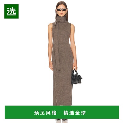 香港直邮Staud 女士 Canal 中长连衣裙 R25F2130MW