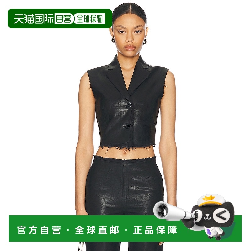 1h可退 香港直邮Diesel 迪赛 女士 磨破背心 A164120NKBV