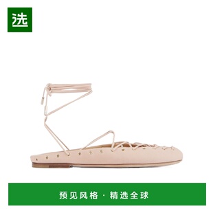 香港直邮Chloe Ghillies芭蕾舞鞋 C25U10BRA牛皮单鞋蔻依