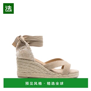 1h可退 香港直邮CastaÑer 女士 BAILEY 帆布面凉鞋 BAILEY6002201