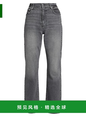 1h可退 【美国直邮】derek lam 女士 牛仔裤直筒裤烟管裤