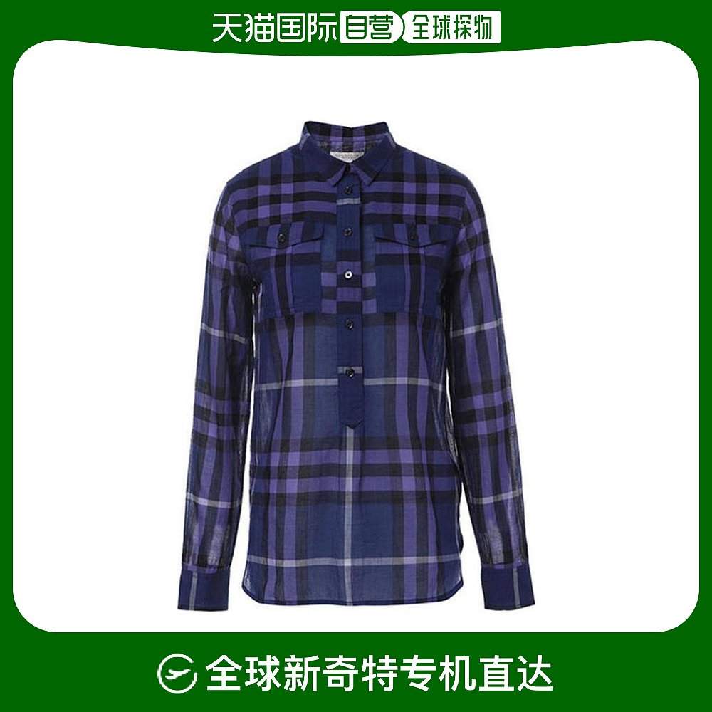香港直邮Burberry 格纹衬衫 39330241长袖高档舒适百搭 高级感