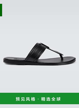 1h可退 香港直邮Tom Ford 汤姆·福特 男士 Brighton 皮质凉鞋 00