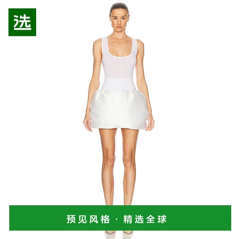 1h可退 香港直邮Alaïa 女士 带里衬迷你连衣裙 AA9R2627K043A