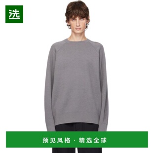 1h可退 【美国直邮】Y 3灰色3S针织毛衣 男装针织衫 242138M20100