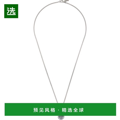 1h可退 香港直邮Emanuele Bicocchi 男士 Small Lily Coin Pendan