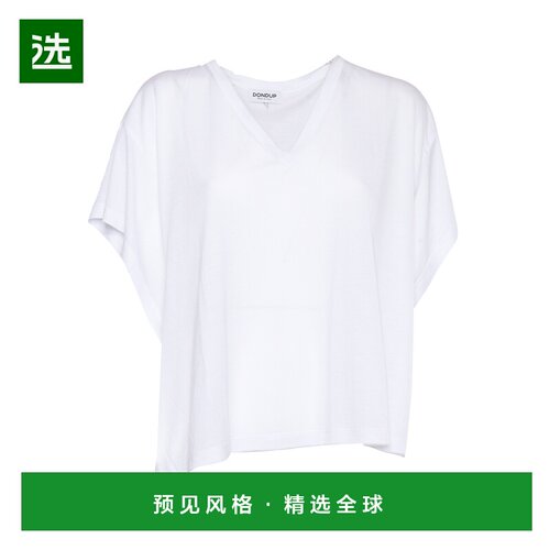 香港直邮DONDUP 女士针织毛衣 DS021JF0349DXXX000 SS2025 白色