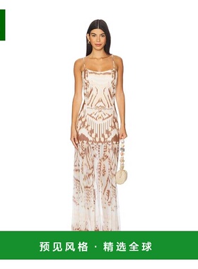 1h可退 香港直邮ULLA JOHNSON 女士 Marisol 低腰睡裙 PF250130