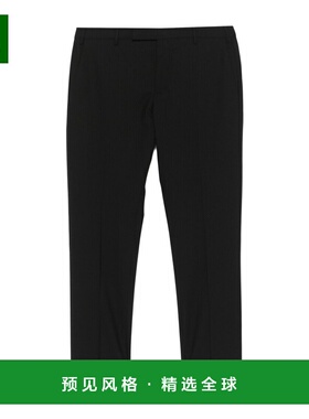 香港直邮PT01 男士休闲裤 MA27AFX0Z00FWD0990 SS2025 黑色 腰带