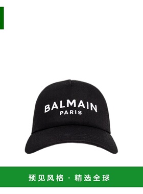 香港直邮Balmain 徽标帽子 FH0XA015CB24鸭舌帽