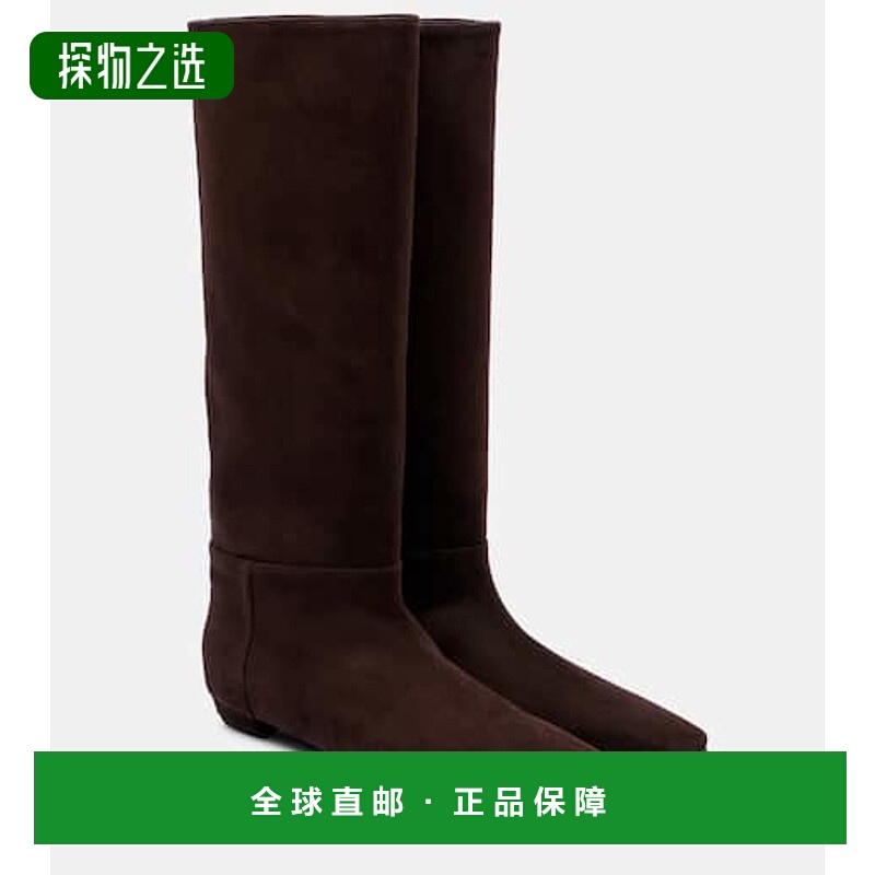 香港直邮Proenza Schouler 普罗恩萨·施罗 女士 绒面革及膝靴子