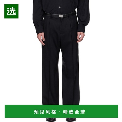 1h可退 香港直邮Our Legacy 男士 黑色 Borrowed Chino 长裤 M421