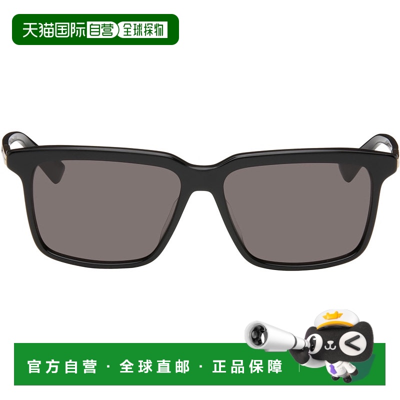 1h可退 香港直邮Bottega Veneta 葆蝶家 男士 黑色太阳镜 BV1261S