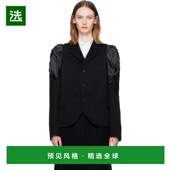 香港直邮comme Ruched des 川久保玲 1h可退 黑色 garcons 女士