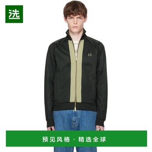 1h可退 香港直邮Fred Perry 弗莱德.派瑞 男士 绿色 Chenille Tap