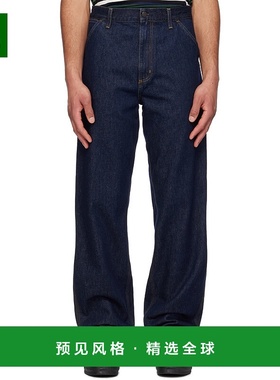 1h可退 香港直邮CARHARTT WIP 男士 蓝色 Single Knee 牛仔裤 I03