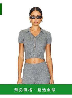 1h可退 香港直邮Danielle Guizio 女士 Calesia 拉链上衣 F24109S