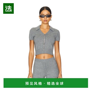 1h可退 香港直邮Danielle Guizio 女士 Calesia 拉链上衣 F24109S