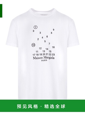 香港直邮Maison Margiela 徽标短袖 T 恤 S50GC0684S22816