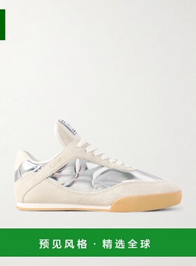 1h可退 香港直邮Chloe 蔻依 女士 METALLIC-PANELLED KICK 运动鞋