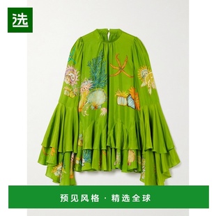 1h可退 香港直邮ALÉMAIS 女士 + Sam Pauletto Aquatica 荷叶边层