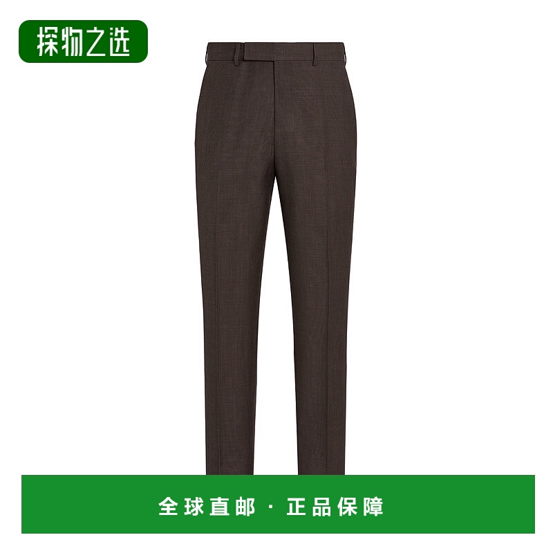 香港直邮Zegna 腰带环休闲裤 949F04A975T