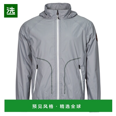 欧洲直邮Napapijri 男士 A CLOUDY 派克大衣 灰色外套