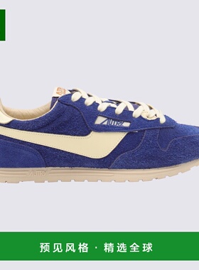香港直邮AUTRY 男士运动鞋 WSLMUB20 SS2025 蓝色 Windspin 系带