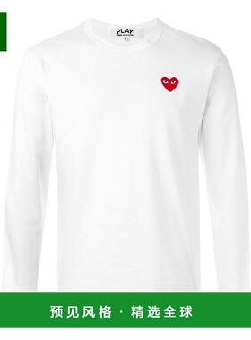 香港直邮COMME DES GARCONS 男士T恤 AXT1182 SS2025 白色