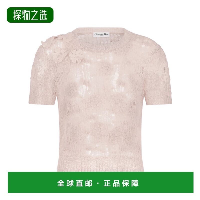 香港直邮Dior 短袖毛衣 614S19A4009迪奥