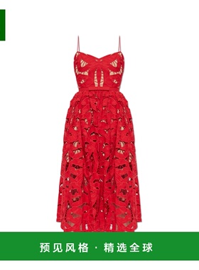 香港直邮SELF-PORTRAIT 女士连衣裙 PF25013MR0RED AW2025