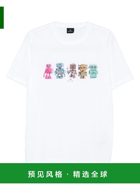 香港直邮PAUL SMITH 男士卫衣 M2R011RTP541401 AW2025 白色