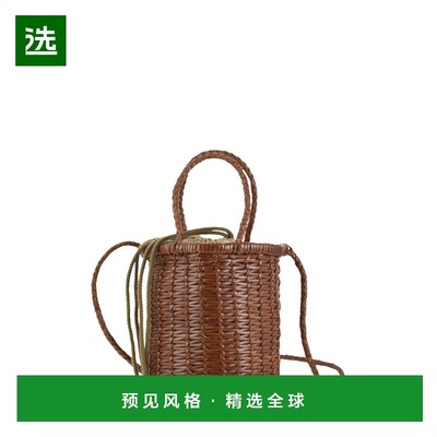 香港直邮Dragon Diffusion 女士手提包 8704TAN AW2025 棕色