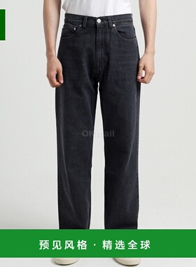 韩国直邮Our Legacy牛仔裤男女款黑色高腰直筒宽松经典M4195TSW