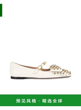 1h可退 香港直邮Valentino 华伦天奴 女士 Bowow 芭蕾平底鞋 7W2S