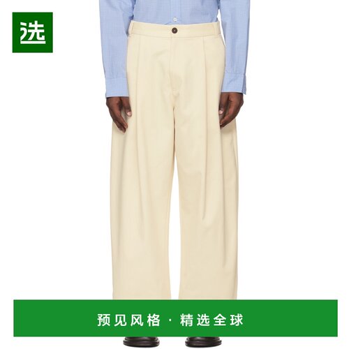 1h可退 香港直邮StudioNicholson男士长裤休闲裤阔腿裤