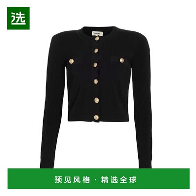 1h可退 【美国直邮】L AGENCE Toulouse短款开衫 女装毛衣 80 人